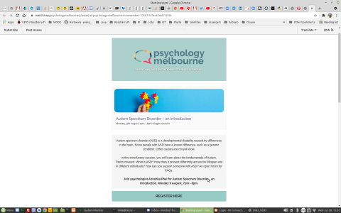 autism as per psychology melbourne