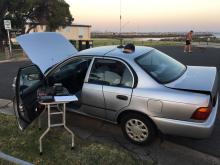 operating station for amateur radio